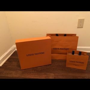LV Bag & Box gift set
